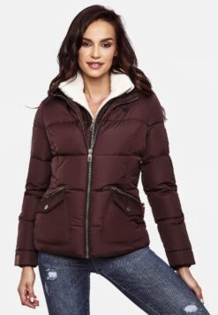 Navahoo Megan - Chaqueta De Invierno - Dark Red Melange