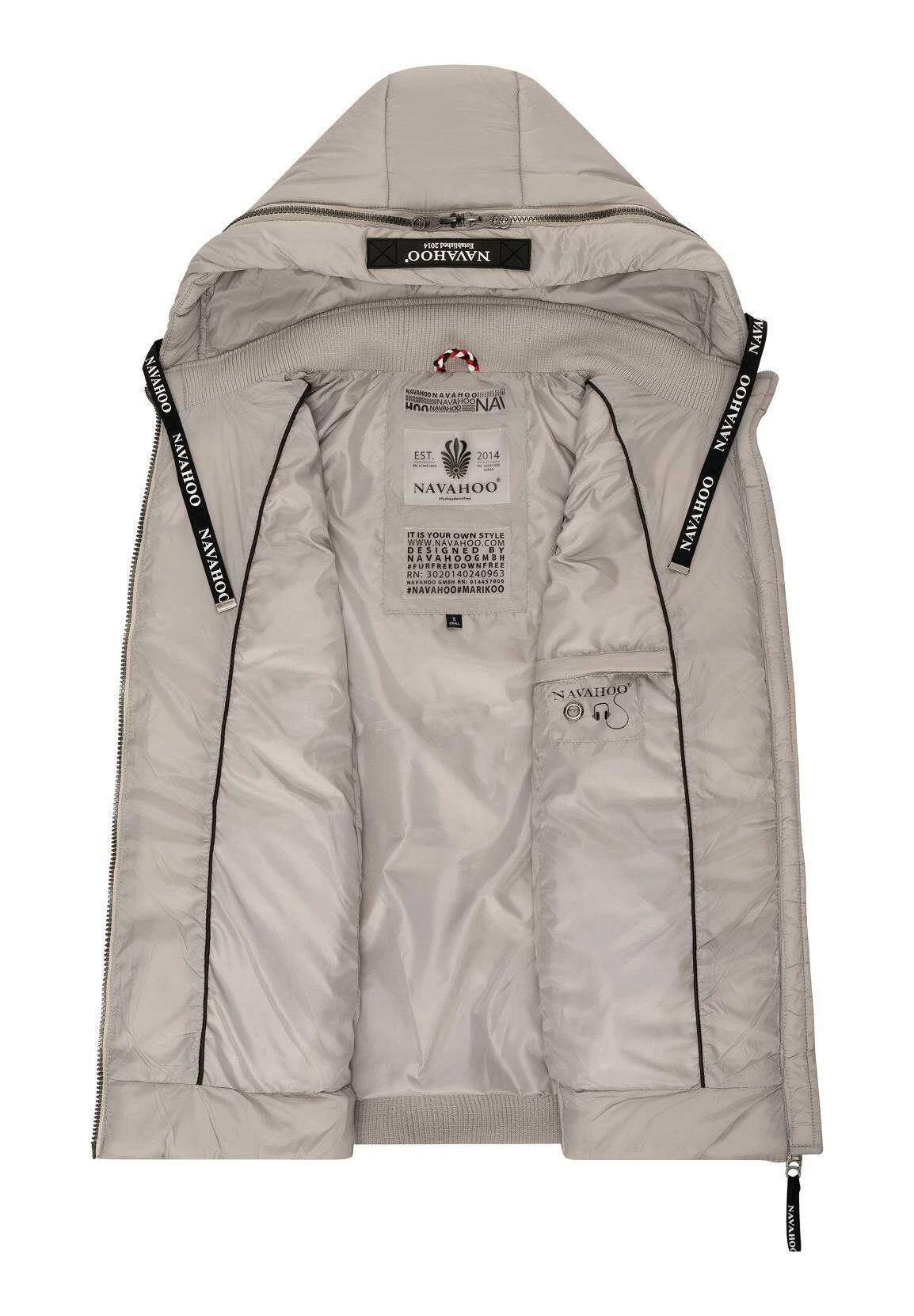 Navahoo Kassidy - Chaleco - Light Grey 8 Navahoo Kassidy - Chaleco - Light Grey - Imagen 6