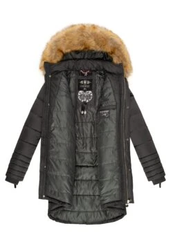 Navahoo Papaya - Abrigo De Invierno - Dark Grey -Ropa f4a29f5fcca94edea8d7606eab85528d