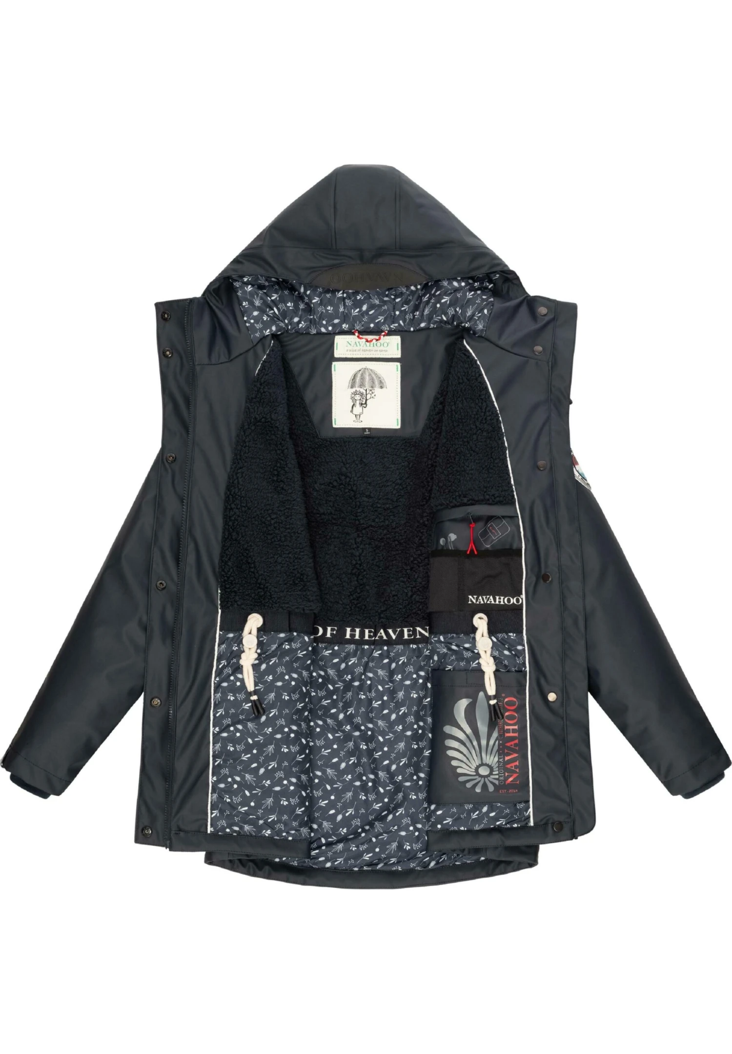 Navahoo Ocean Heart - Parka - Dark Blue 5 Navahoo Ocean Heart - Parka - Dark Blue - Imagen 3