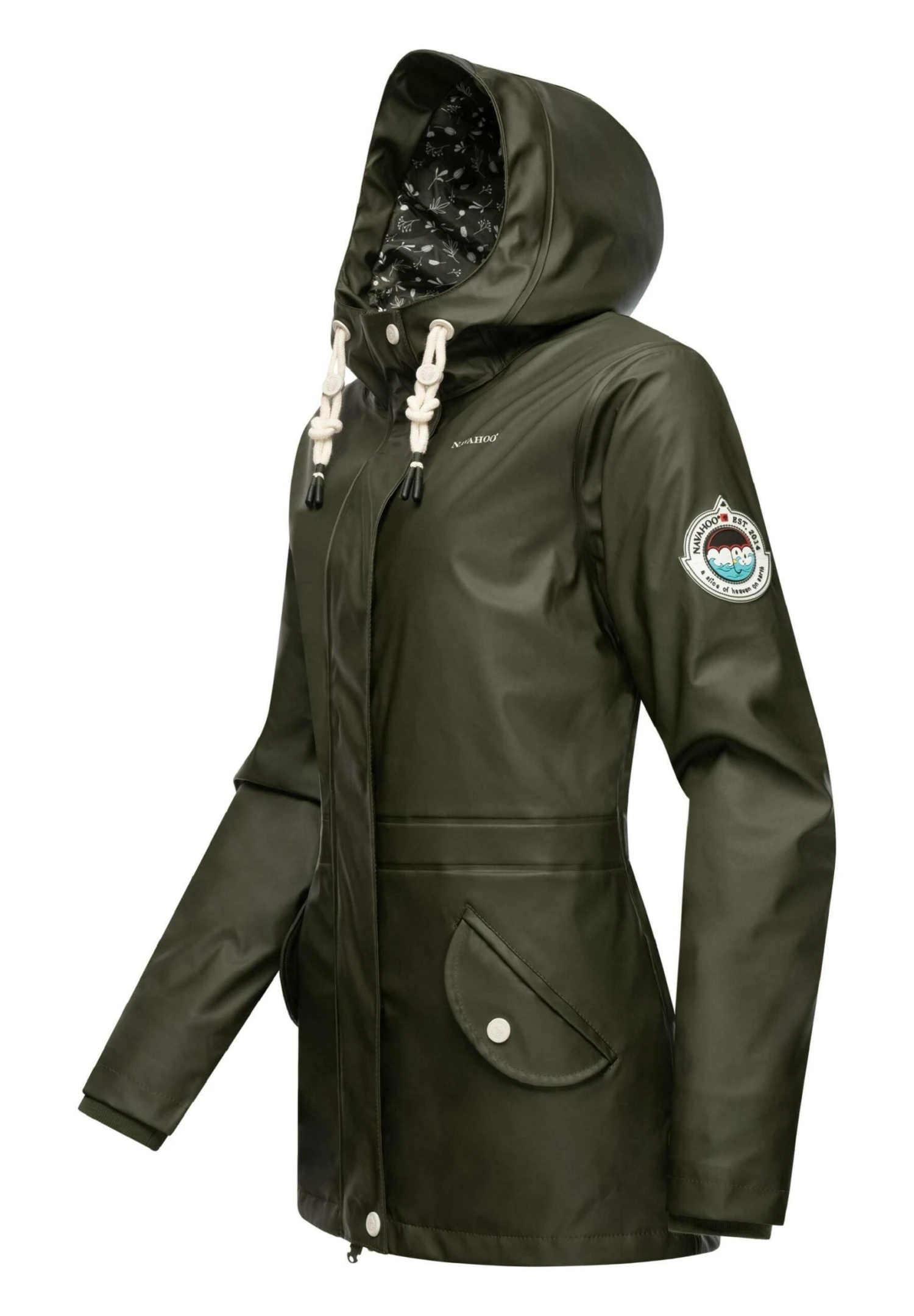 Navahoo Ocean Heart - Parka - Dark Olive 6 Navahoo Ocean Heart - Parka - Dark Olive - Imagen 4