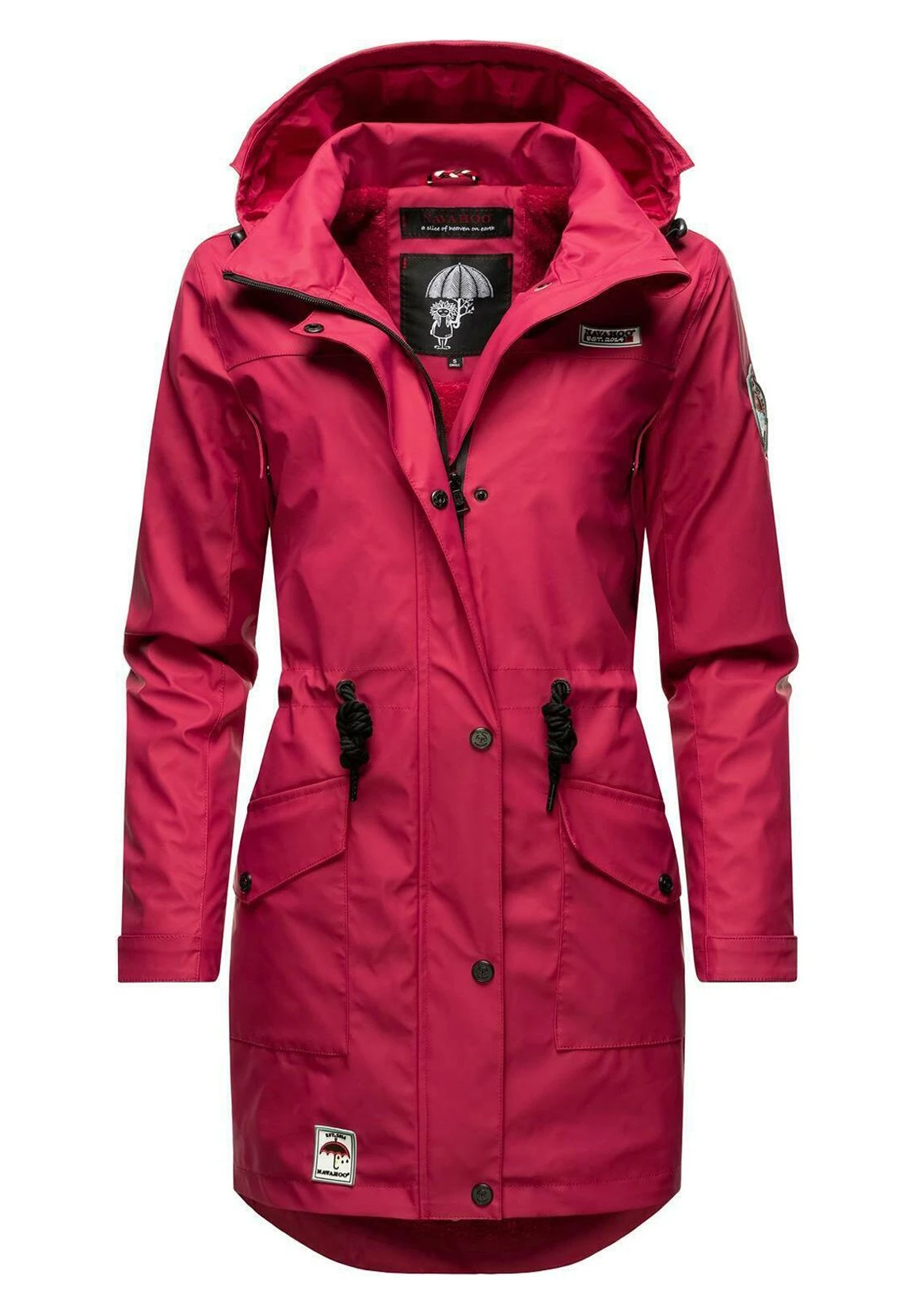 Navahoo Deike - Parka - Fuchsia 7 Navahoo Deike - Parka - Fuchsia - Imagen 5