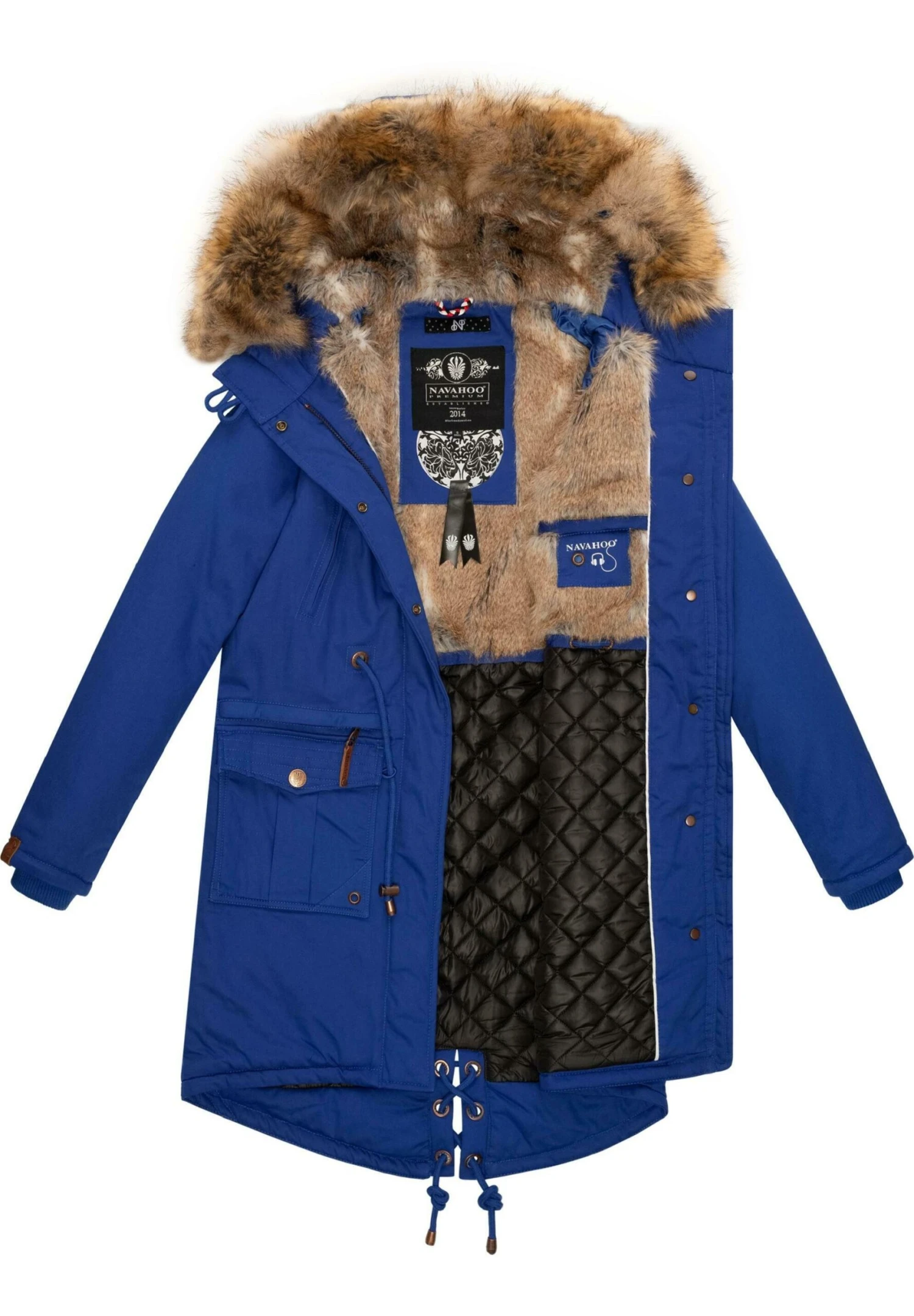 Navahoo Rosinchen - Abrigo De Invierno - Stone Blue Denim 7 Navahoo Rosinchen - Abrigo De Invierno - Stone Blue Denim - Imagen 5