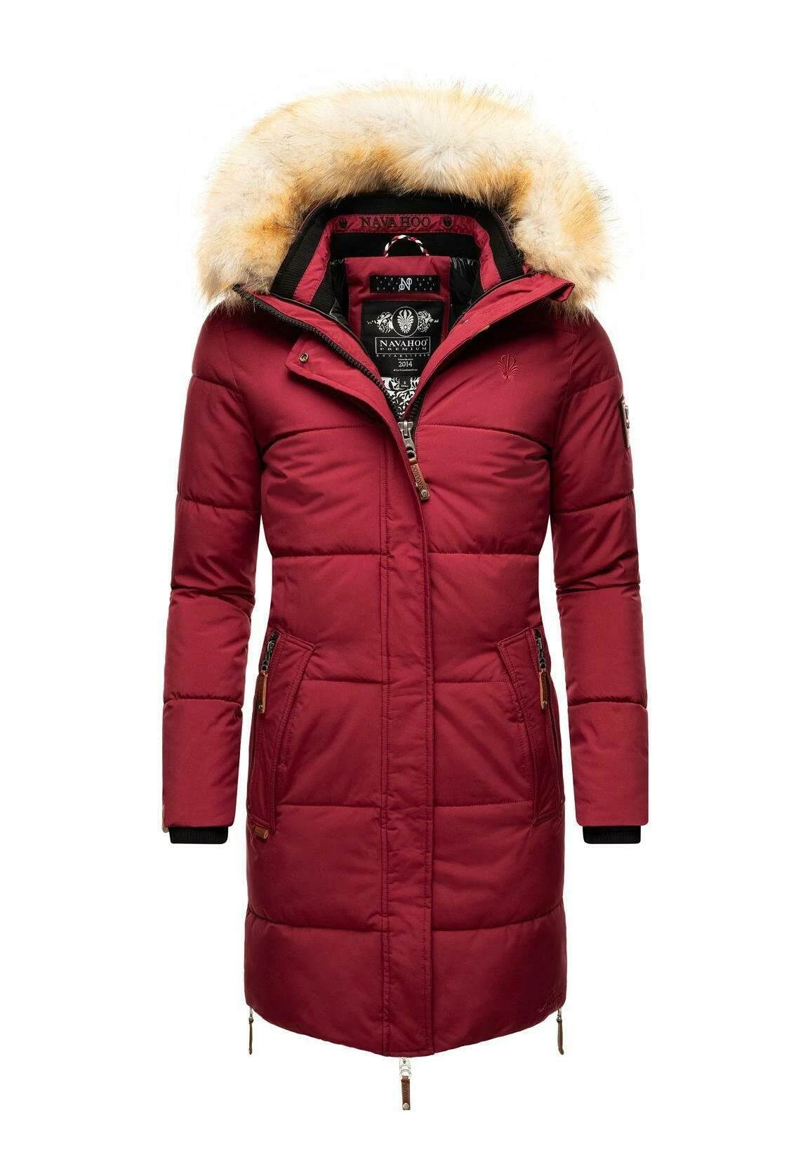 Navahoo Halina - Abrigo De Invierno - Bordeaux 3 Navahoo Halina - Abrigo De Invierno - Bordeaux