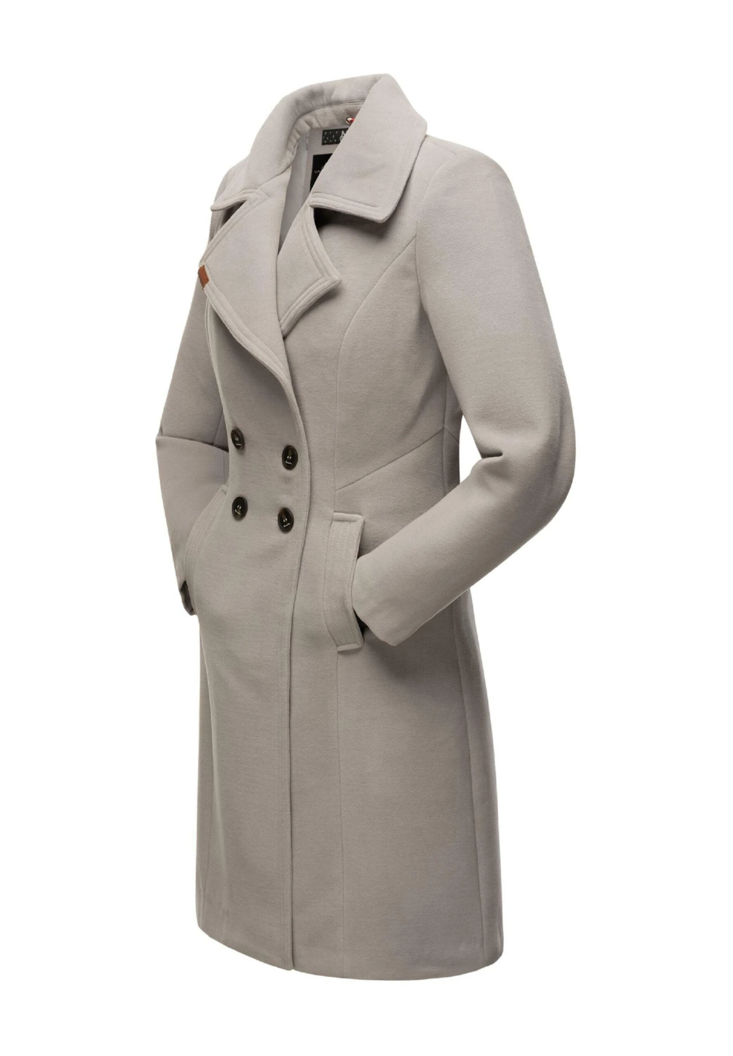 Navahoo Wooly - Abrigo Corto - Zinc Grey 6 Navahoo Wooly - Abrigo Corto - Zinc Grey - Imagen 4