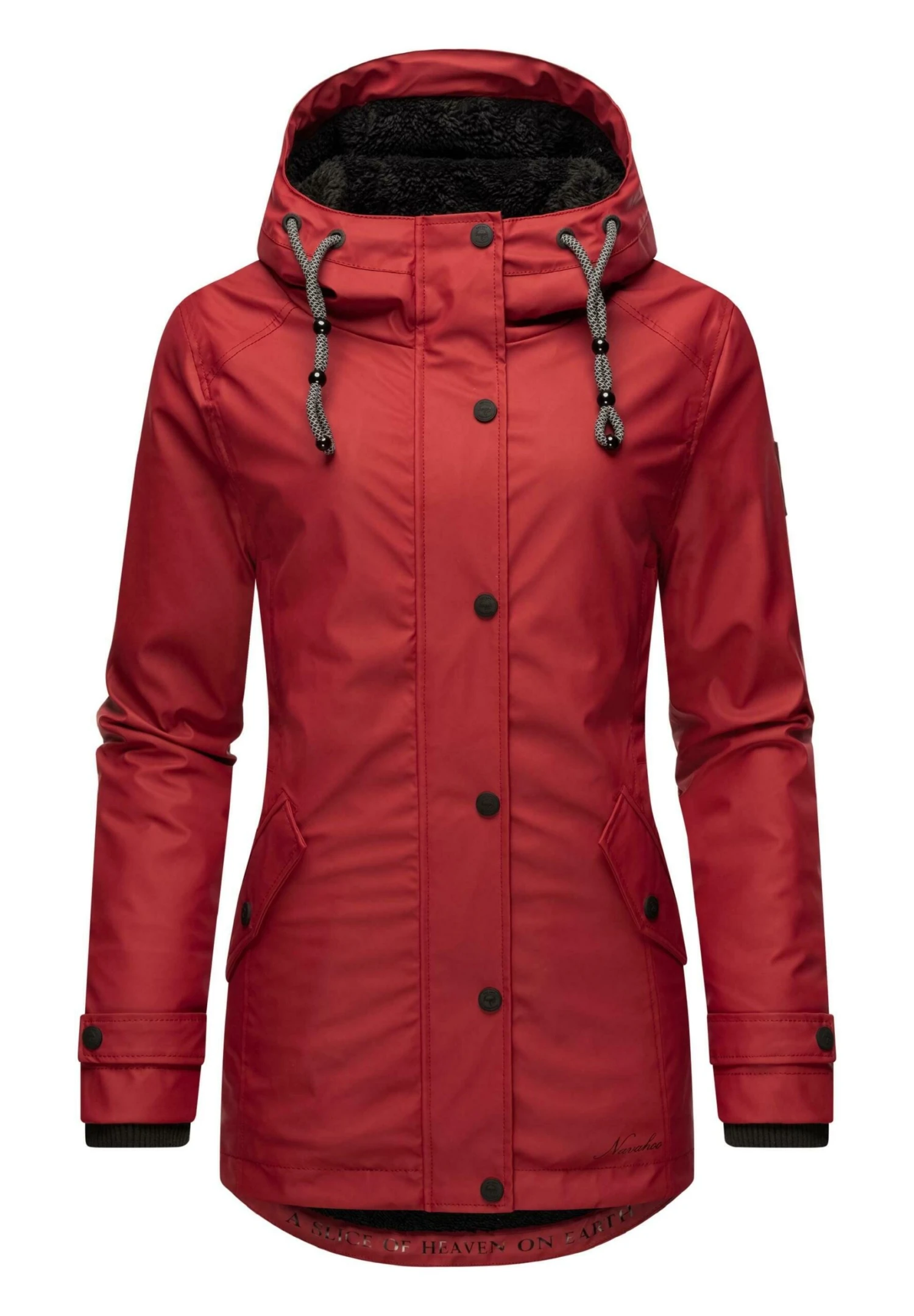 Navahoo Lindraa - Chaqueta De Invierno - Blood Red 3 Navahoo Lindraa - Chaqueta De Invierno - Blood Red