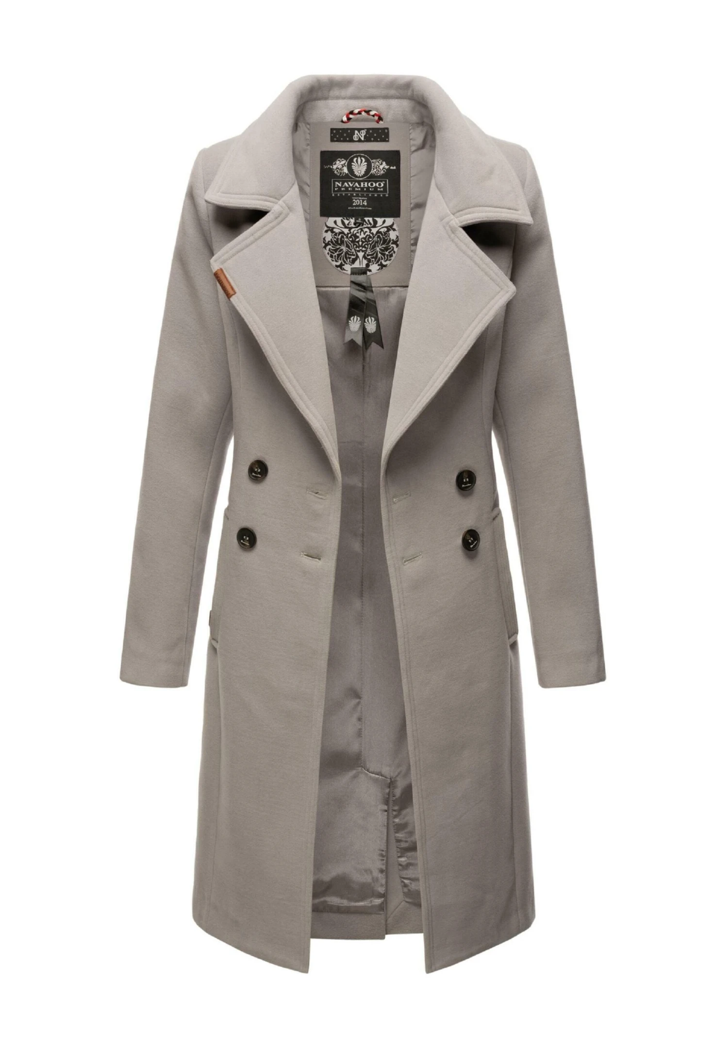 Navahoo Wooly - Abrigo Corto - Zinc Grey 8 Navahoo Wooly - Abrigo Corto - Zinc Grey - Imagen 6